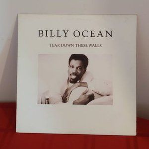 VINTAGE, 1988, BILLY OCEAN, TEAR DOWN THESE WALLS L.P.!!!